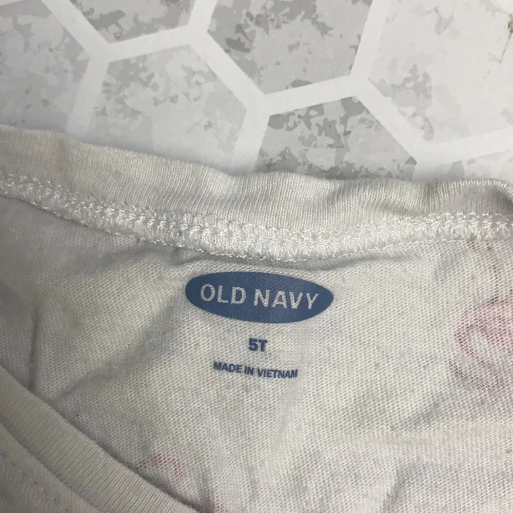 Old Navy 5T Short Sleeve Flamingo Graphic T
